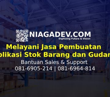 Jasa Pembuatan Aplikasi Kontrol Stok Gudang