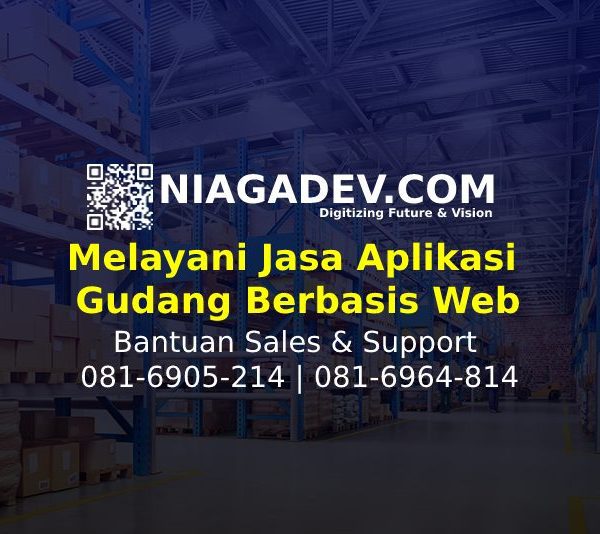 Jasa Aplikasi Gudang Berbasis Web