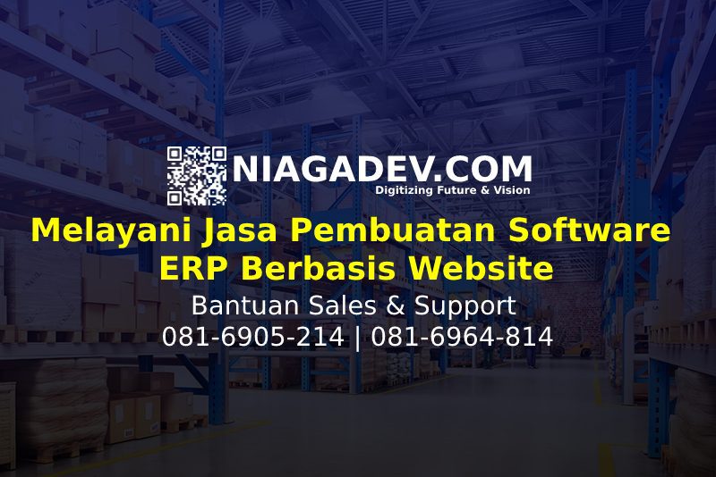 Jasa Pembuatan Software ERP Berbasis Website