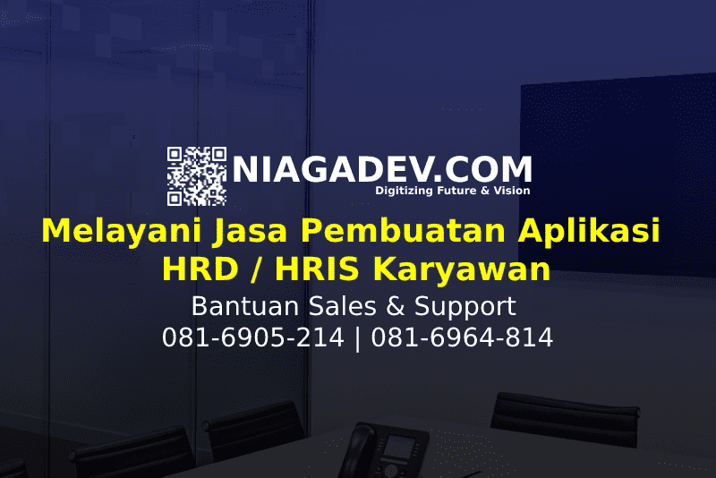 Jasa Pembuatan Aplikasi HRD / HRIS | Jasa Pembuatan Aplikasi Absensi Untuk Perusahaan | Pembuatan HRIS dan Payroll System Berpengalaman