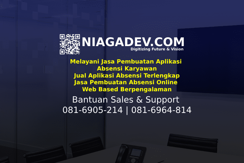 Jasa Pembuatan Aplikasi Absensi Karyawan | Jual Aplikasi Absensi Terlengkap | Jasa Pembuatan Absensi Online Web Based Berpengalaman