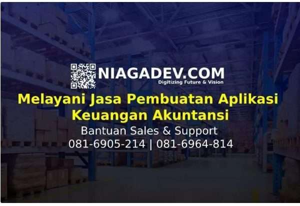 Jasa Pembuatan Program Accounting | Jasa Pembuatan Software Akuntansi | Jasa Pembuatan Sistem Akuntansi Berpengalaman